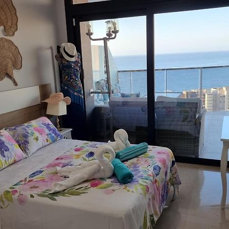 Апартаменти Sunset Waves Benidorm Julieta Vistas Al Mar Premium 200 Mt2 Con Jacuzzi En Terraza Екстер'єр фото