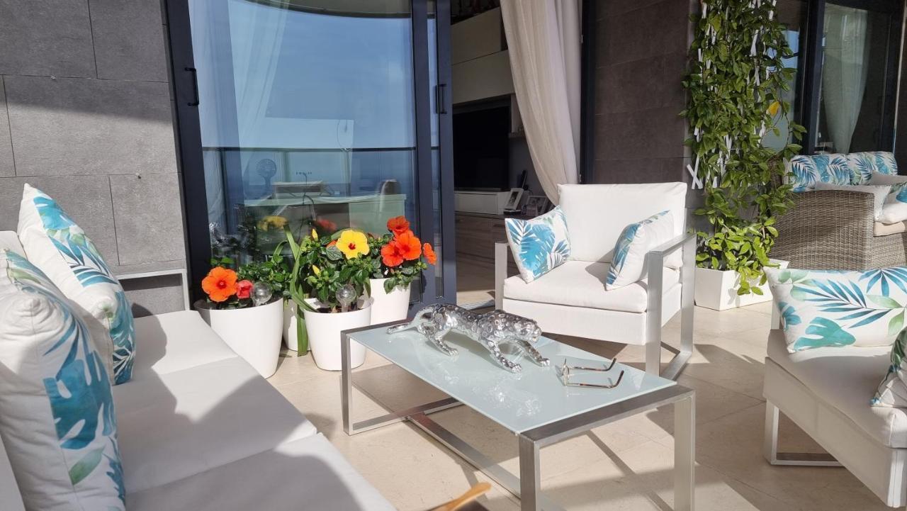 Апартаменти Sunset Waves Benidorm Julieta Vistas Al Mar Premium 200 Mt2 Con Jacuzzi En Terraza Екстер'єр фото