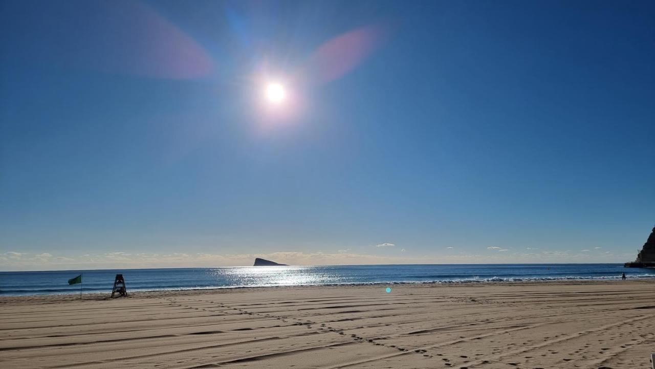 Апартаменти Sunset Waves Benidorm Julieta Vistas Al Mar Premium 200 Mt2 Con Jacuzzi En Terraza Екстер'єр фото