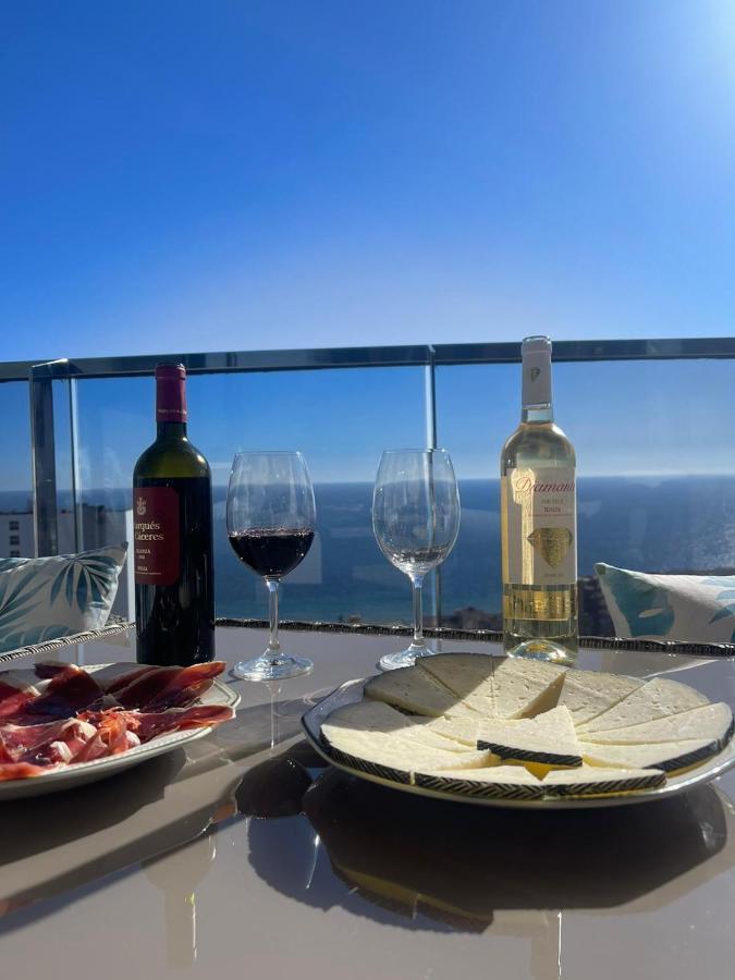 Апартаменти Sunset Waves Benidorm Julieta Vistas Al Mar Premium 200 Mt2 Con Jacuzzi En Terraza Екстер'єр фото