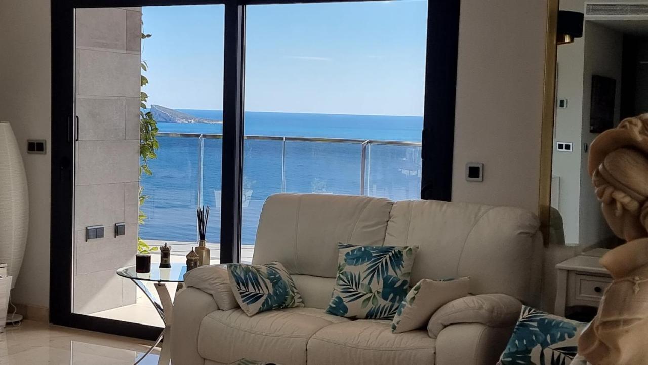 Апартаменти Sunset Waves Benidorm Julieta Vistas Al Mar Premium 200 Mt2 Con Jacuzzi En Terraza Екстер'єр фото