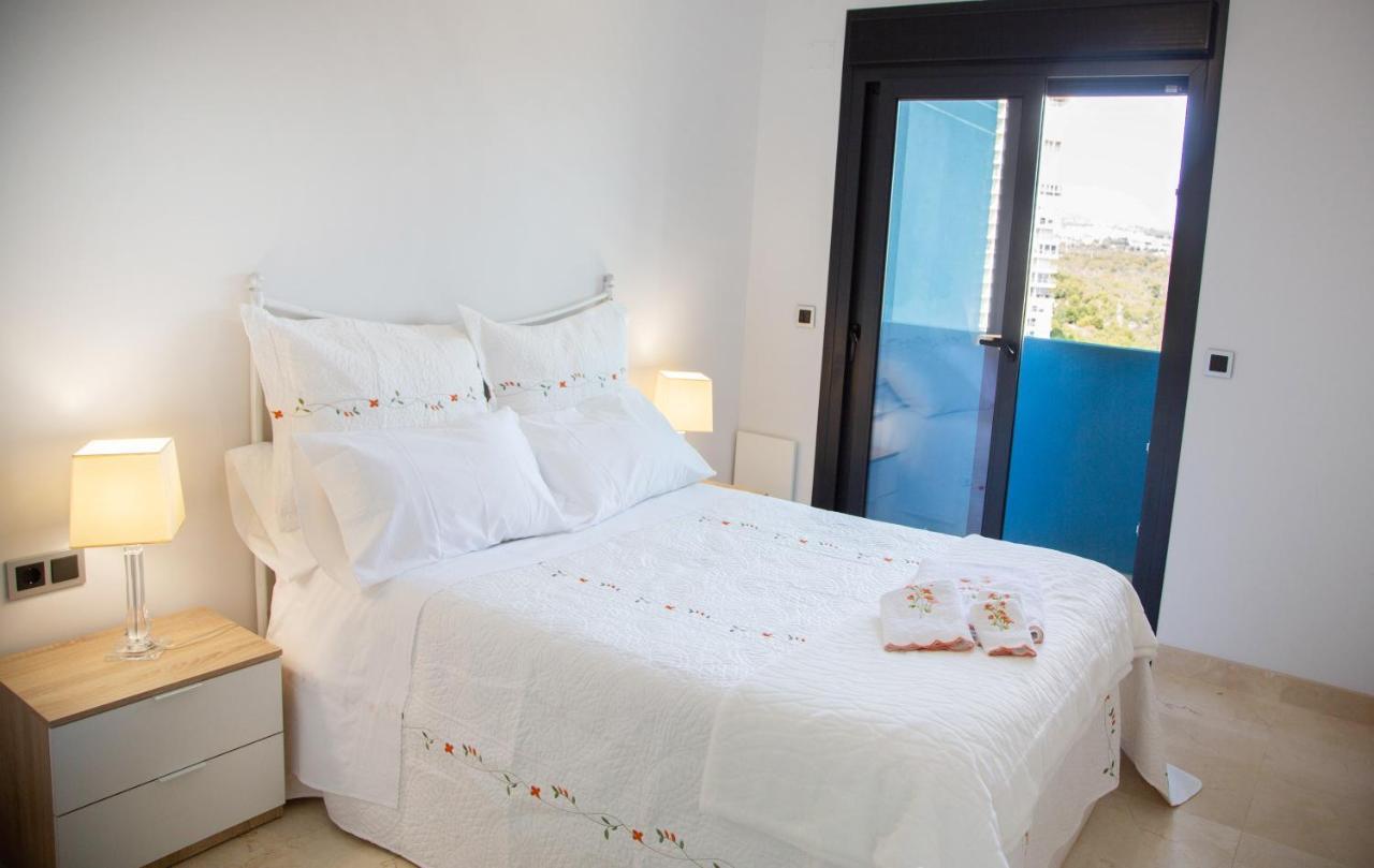 Апартаменти Sunset Waves Benidorm Julieta Vistas Al Mar Premium 200 Mt2 Con Jacuzzi En Terraza Екстер'єр фото